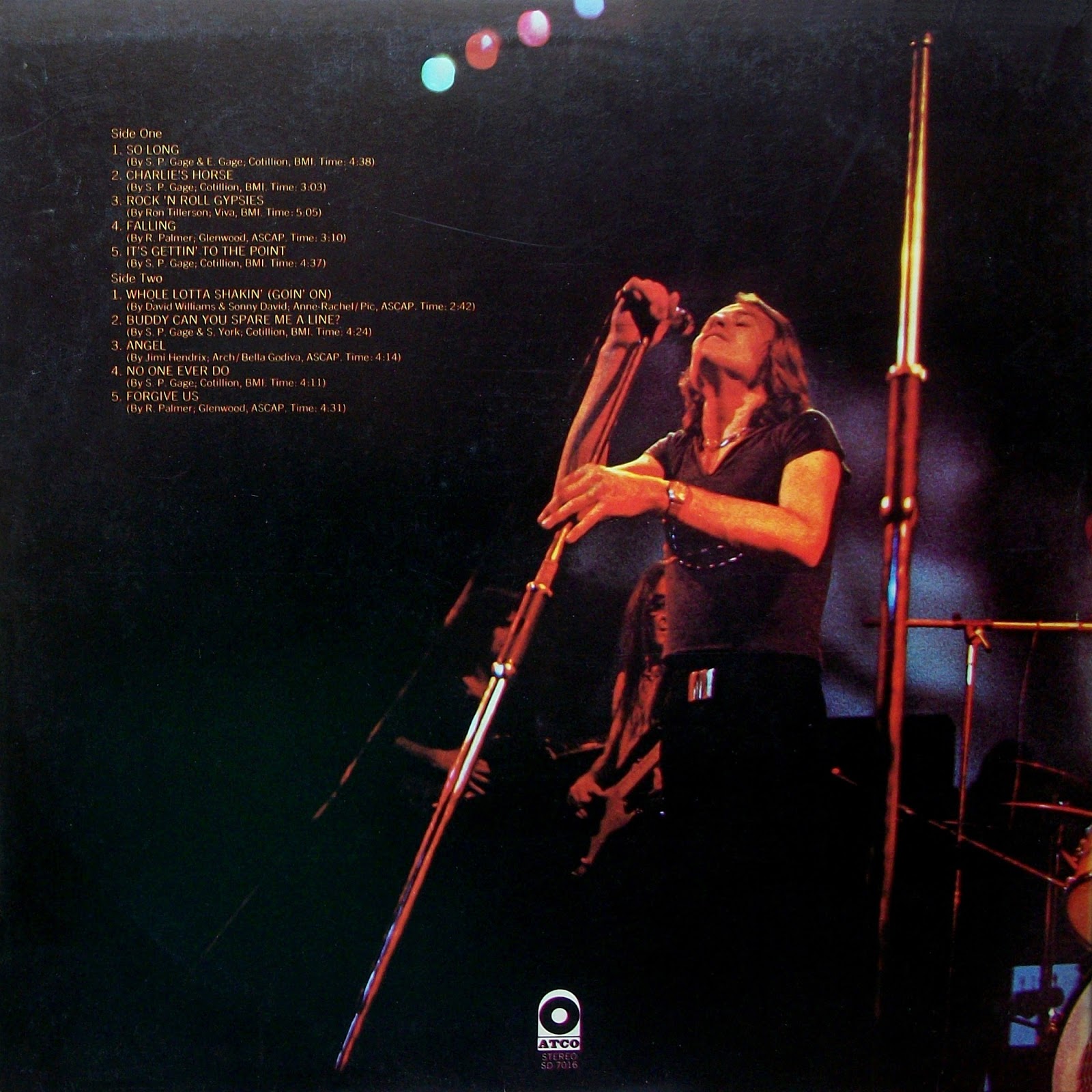 Pink Floyd Ilustrado 1972 Rock 'n Roll Gypsies Vinegar Joe