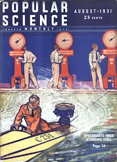 Capa da revista Popular Science de 1931