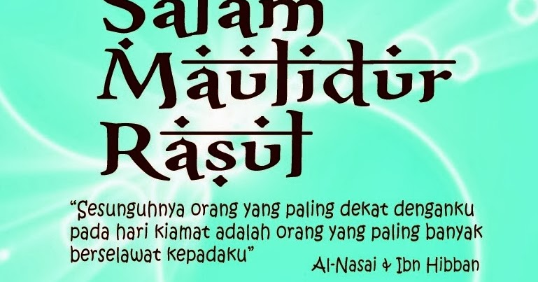 Cuti Sekolah Maulidur Rasul 2018 - Kronis c