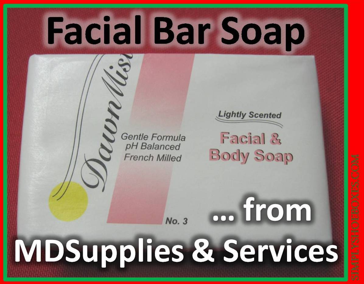 Simply Shoeboxes Facial Bar Soap from MDSupplies & Services Review