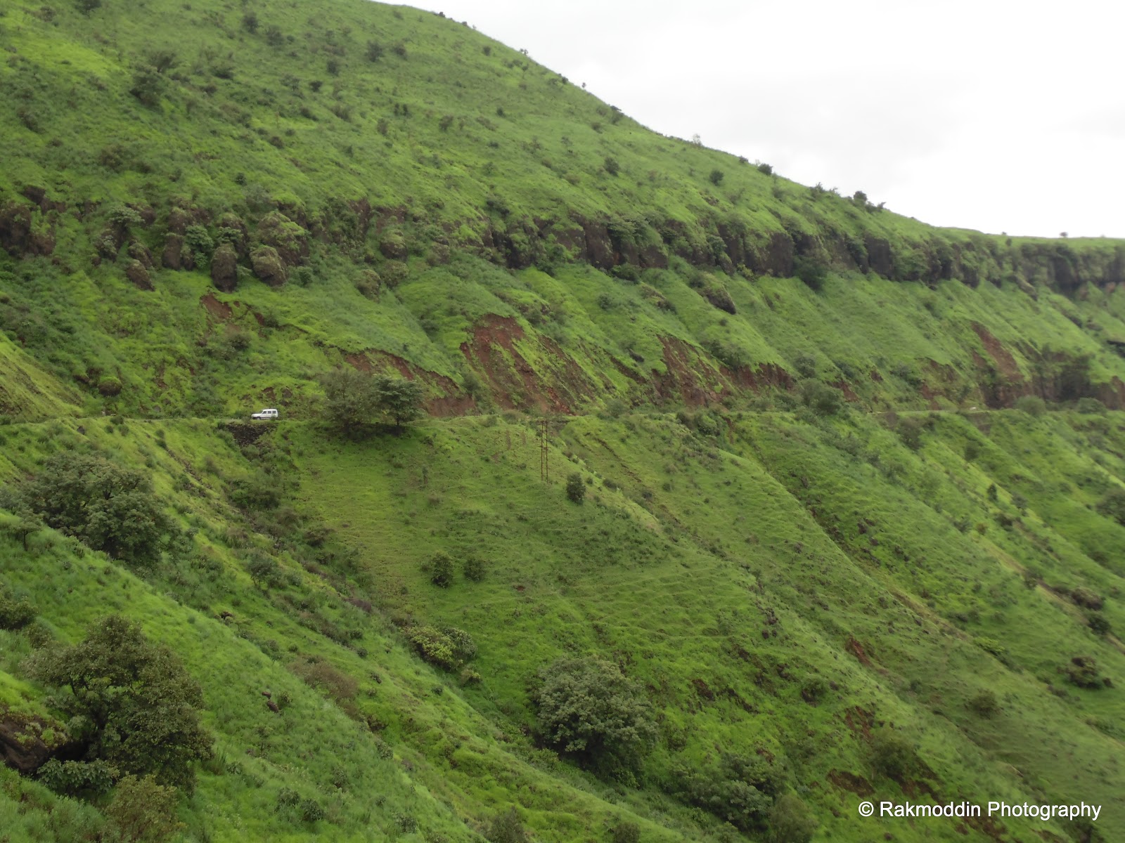 Thoseghar waterfalls in Satara during the monsoon