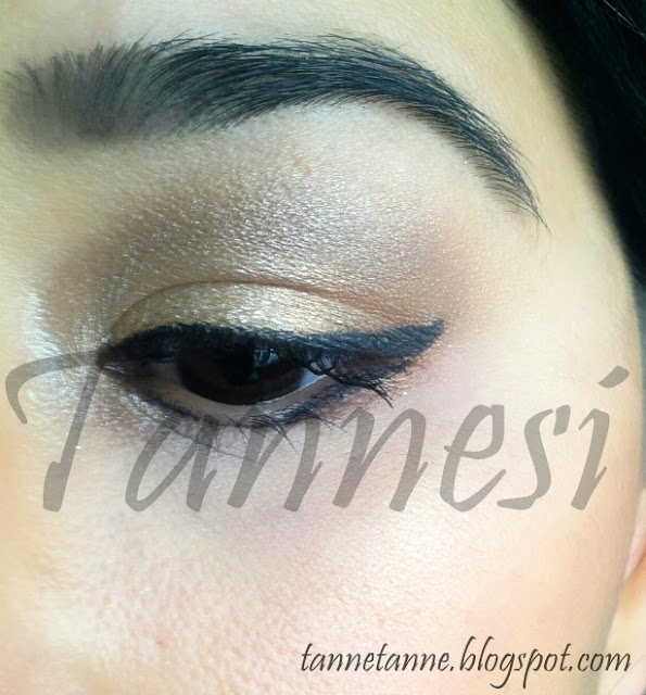 Tanne Tanne Güzellik FOTD/Günün Makyajı Altın ve Boz Kahve Tonları