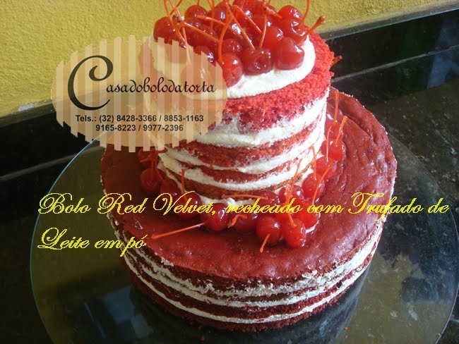 NOSSO CLIENTE MAYCON, COMPROU UM BOLO RED VELVET E VEJAM AS PALAVRAS DELE: