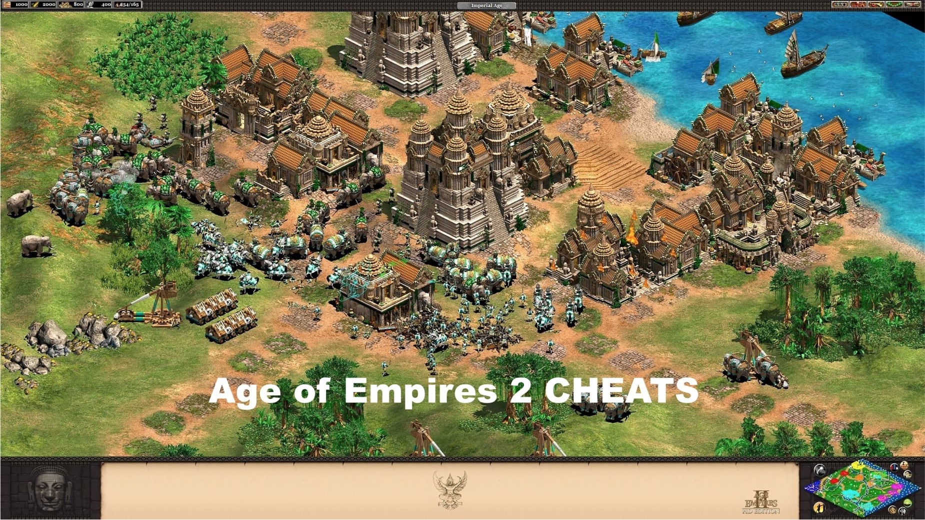 Age of empire cheats code