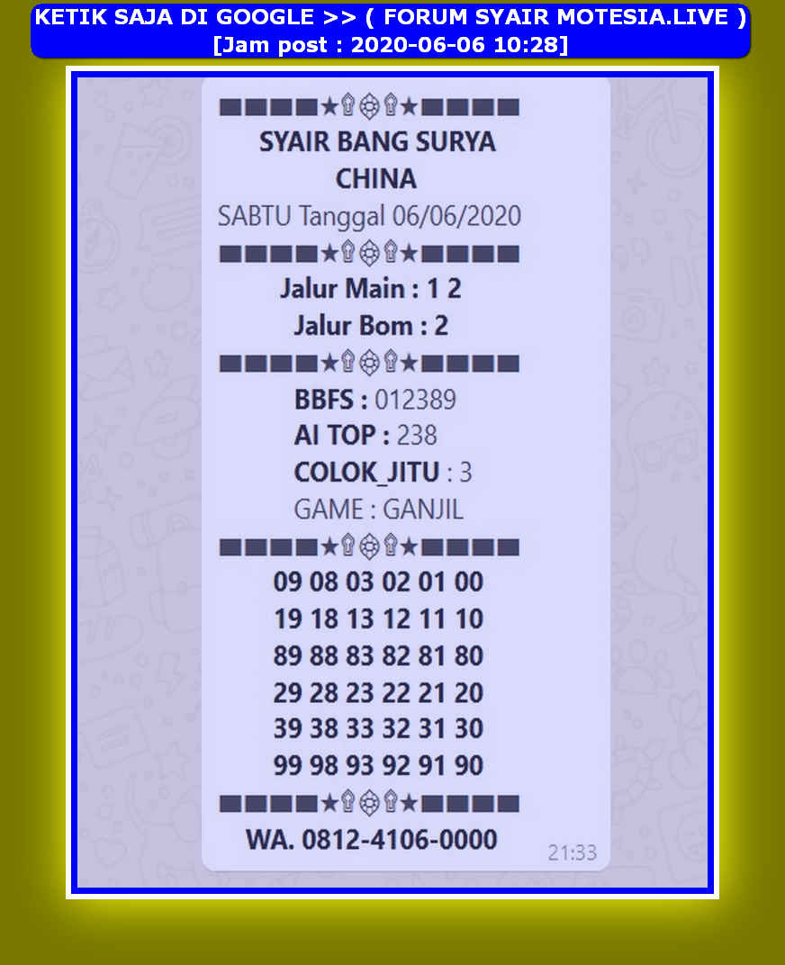 forum syair meloditogel