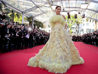 Style Icon Sonam Kapoor at Cannes red carpet