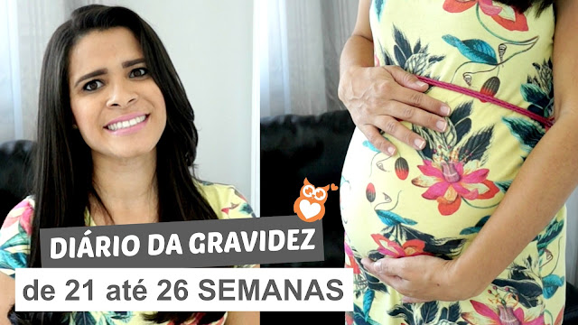 Diário da gravidez: de 21 até 26 semanas (segunda gravidez) Diário da gravidez: de 21 até 26 semanas (segunda gravidez)