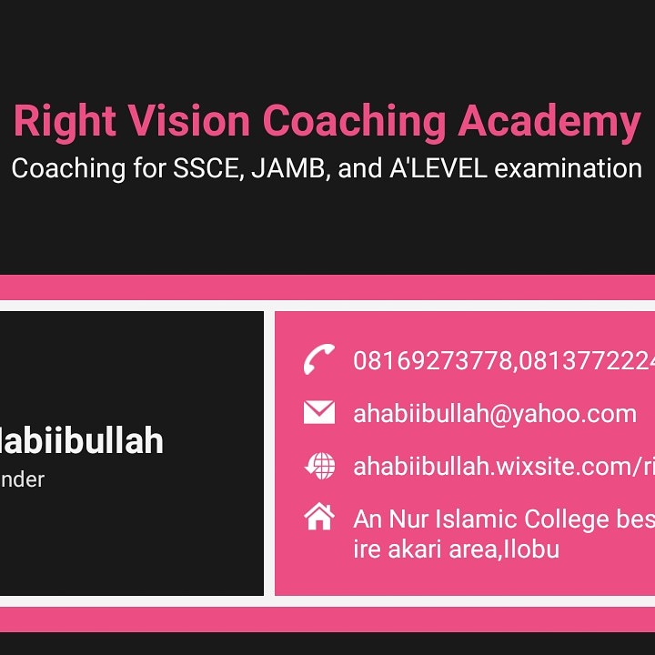 Rightvision Have A s In Your O LEVEL Exams Score 250 Upward In Your rightvision-have-a-s-in-your-o-level-exams-score-250-upward-in-your