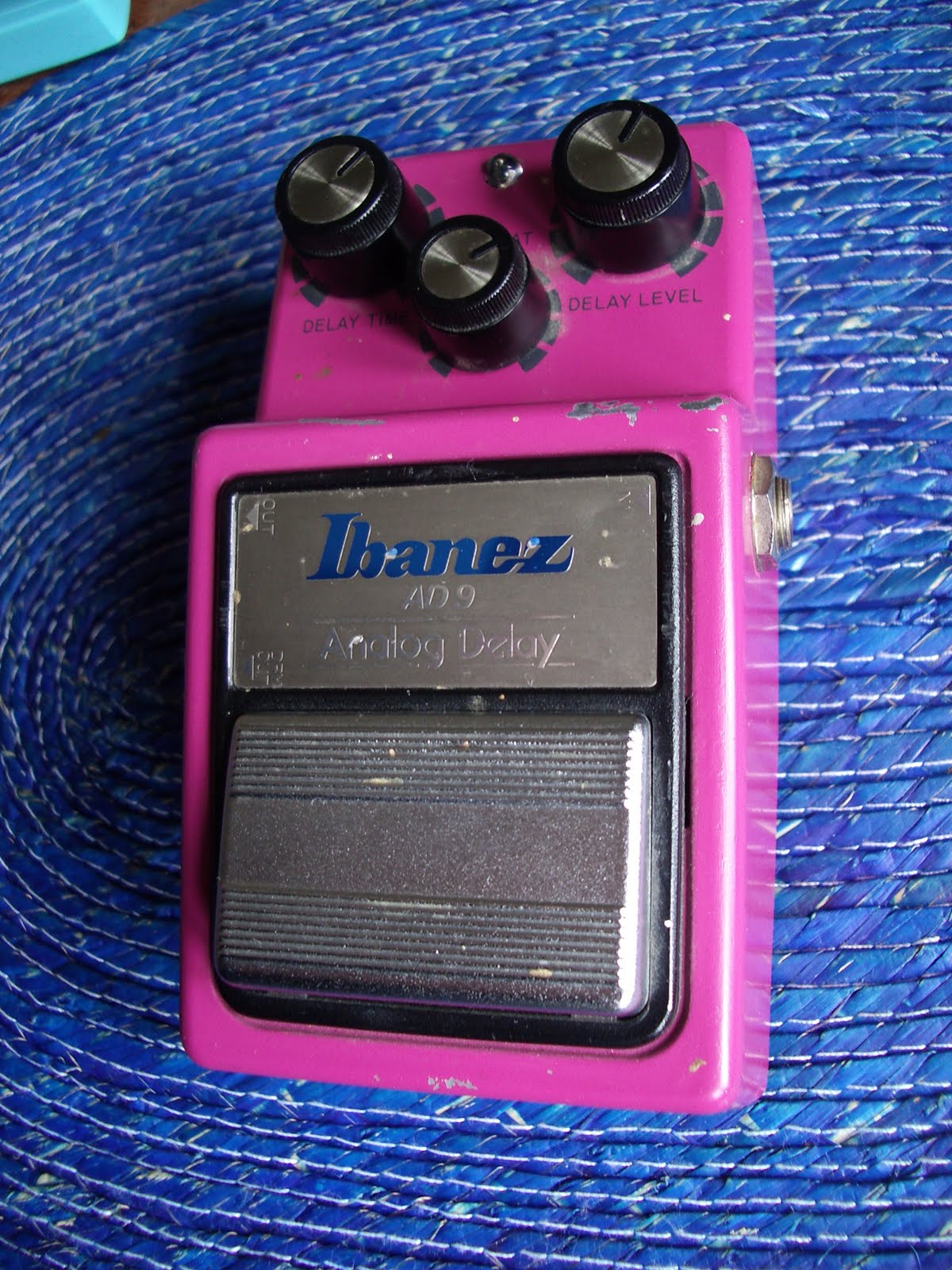 Marcel van Oort's Guitars and Equipment: 1980s Ibanez AD9 Analog Delay