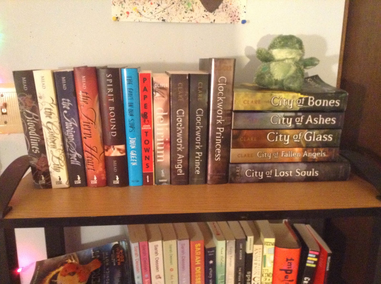 Bookshelf Tour Spring 2014 Part 1