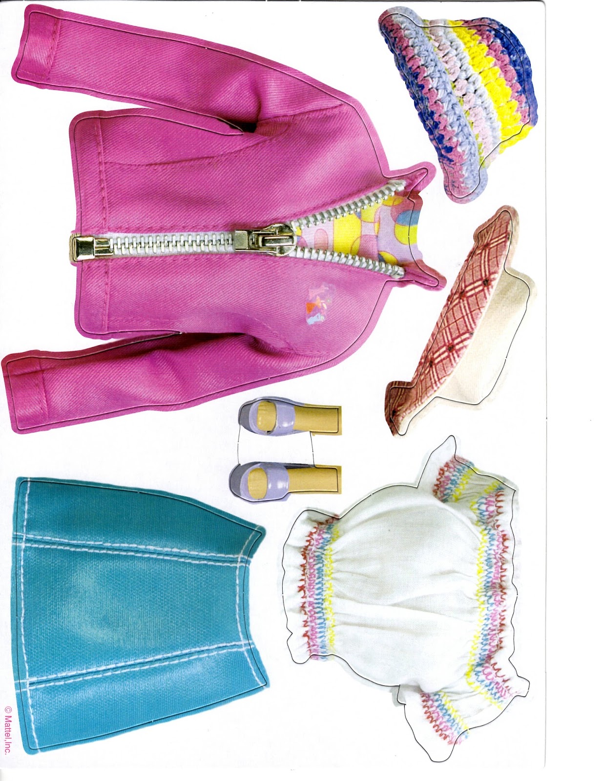 Miss Missy Paper Dolls Barbie 20" Totally Tall Paper Doll