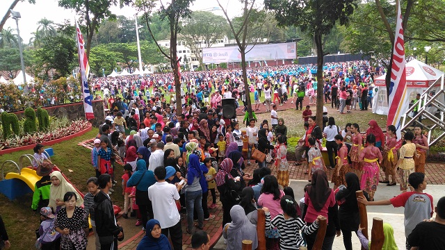Grand Launching Taman Kaulinan Di Lapangan Sempur Bogor