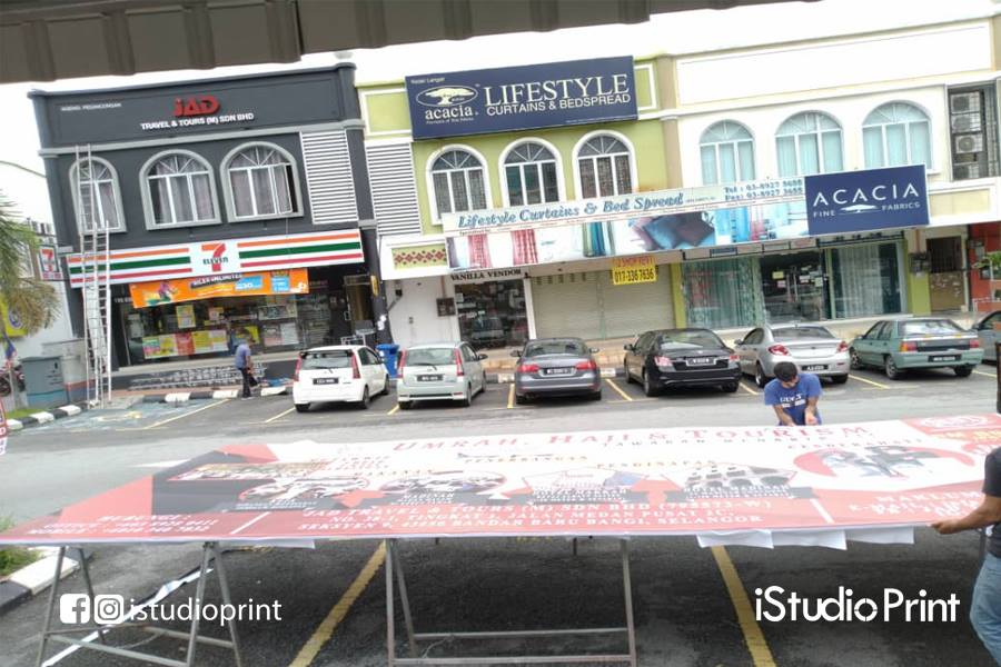 Pemasangan Signboard Office JAD TRAVEL & TOURS, BANDAR BARU BANGI