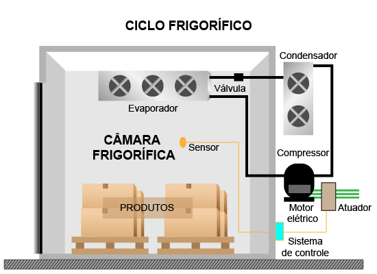 FRIOCLIMATIZADO: Montagem de uma câmara frigorífico