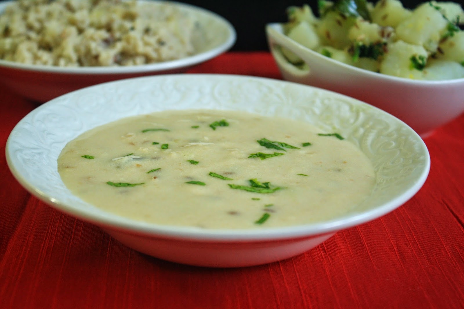 Cooking Space.. Rajgira Flour Kadhi for Vrat or Fasting