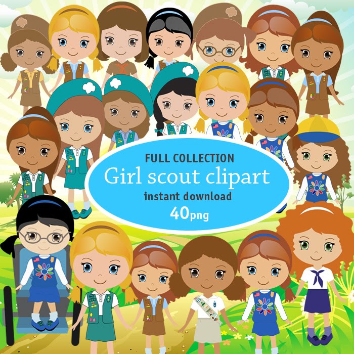 free junior girl scout clip art - photo #38