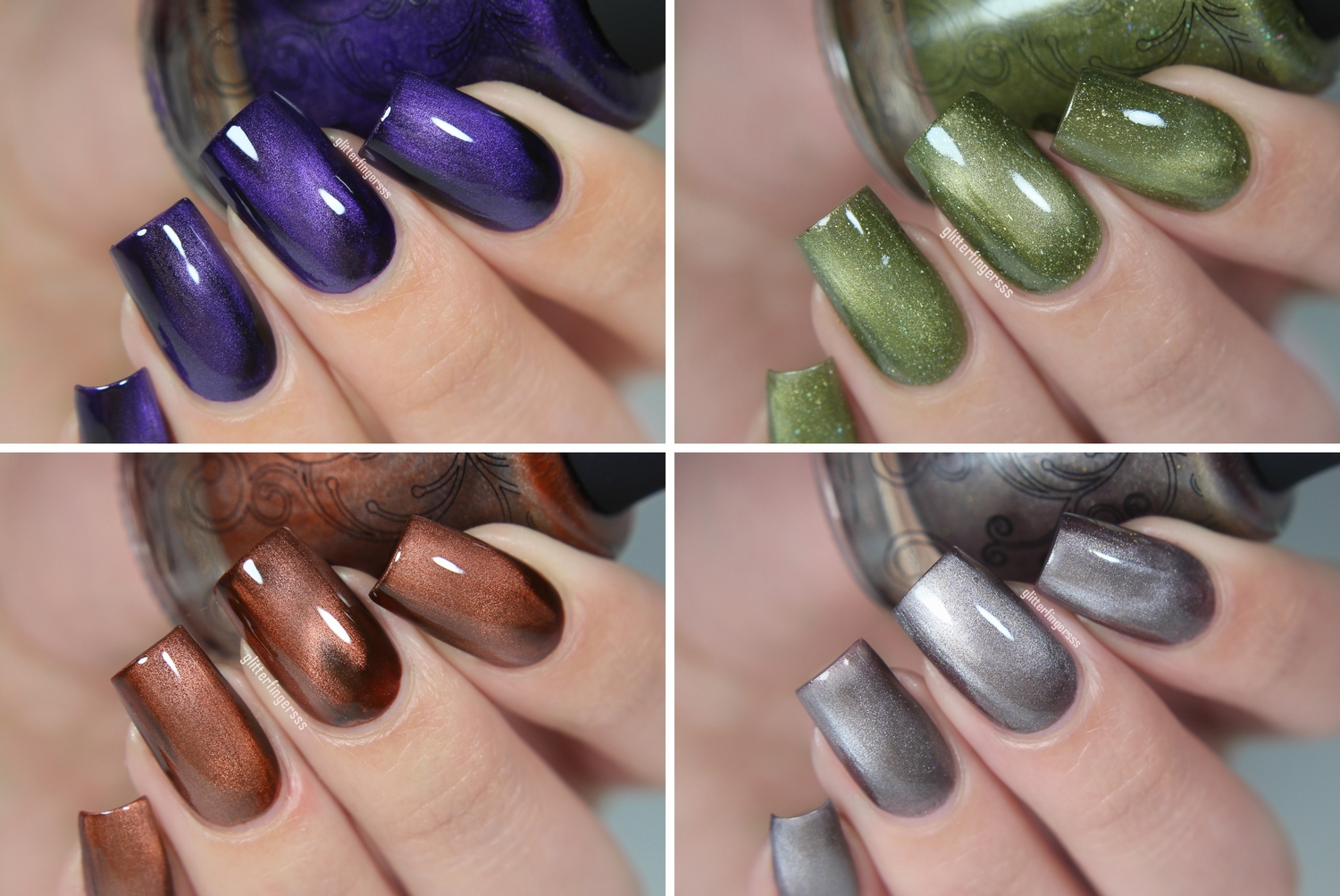 Masura nail polishes from Dopenails.ru Glitterfingersss in