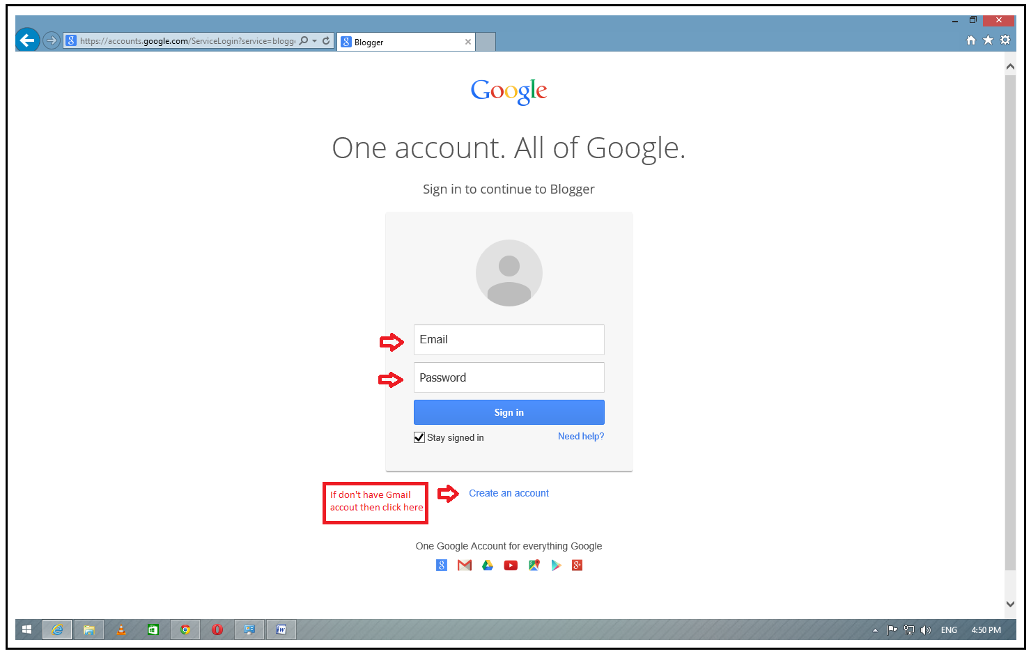 blogspot create account - Featured Image