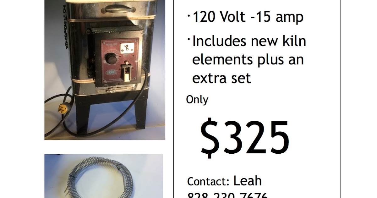 Clay Club Test kiln for sale in Asheville