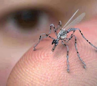 ¿Insectos espias? ¿Mosquitos robóticos? ¿Cosas del Gran Hermano o ...?