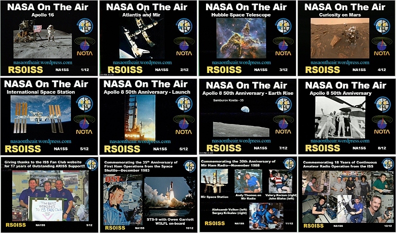 mágenes Recibidas desde la ISS mediante SSTV ARISS-SSTV images: 2019