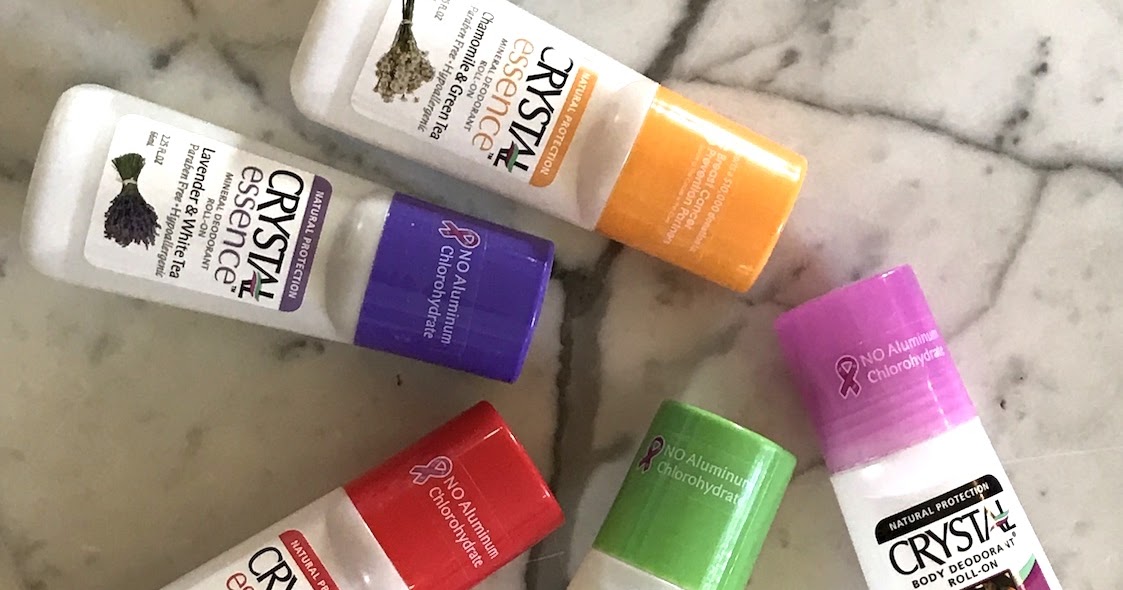 lola's secret beauty blog Crystal Essence Mineral Deodorant RollOn and Crystal Body Stone Review