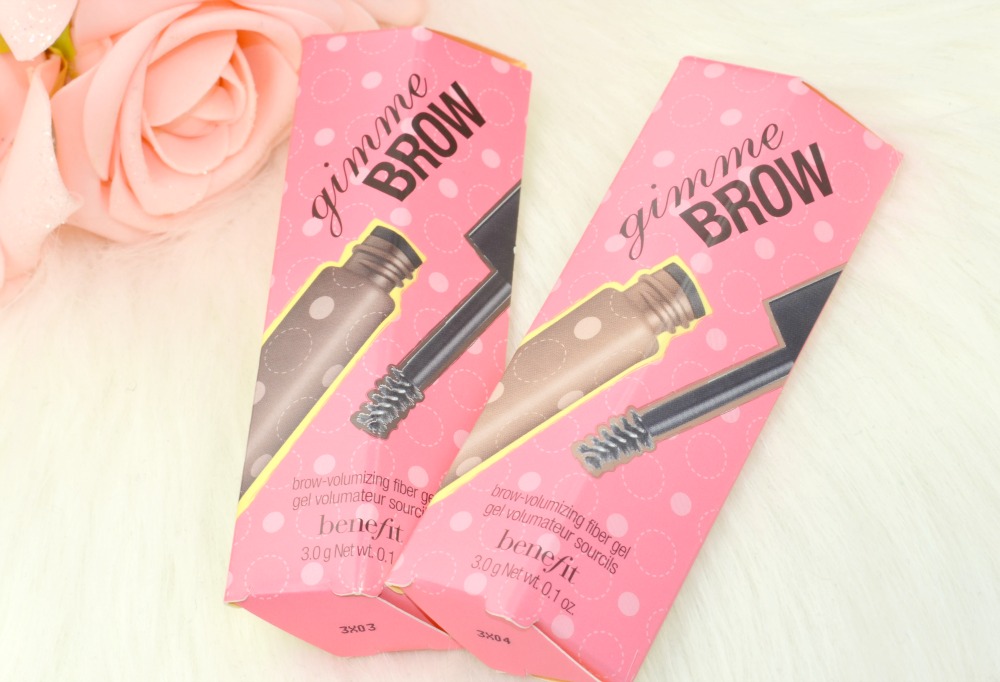 Image of the brow gels in the box packaging