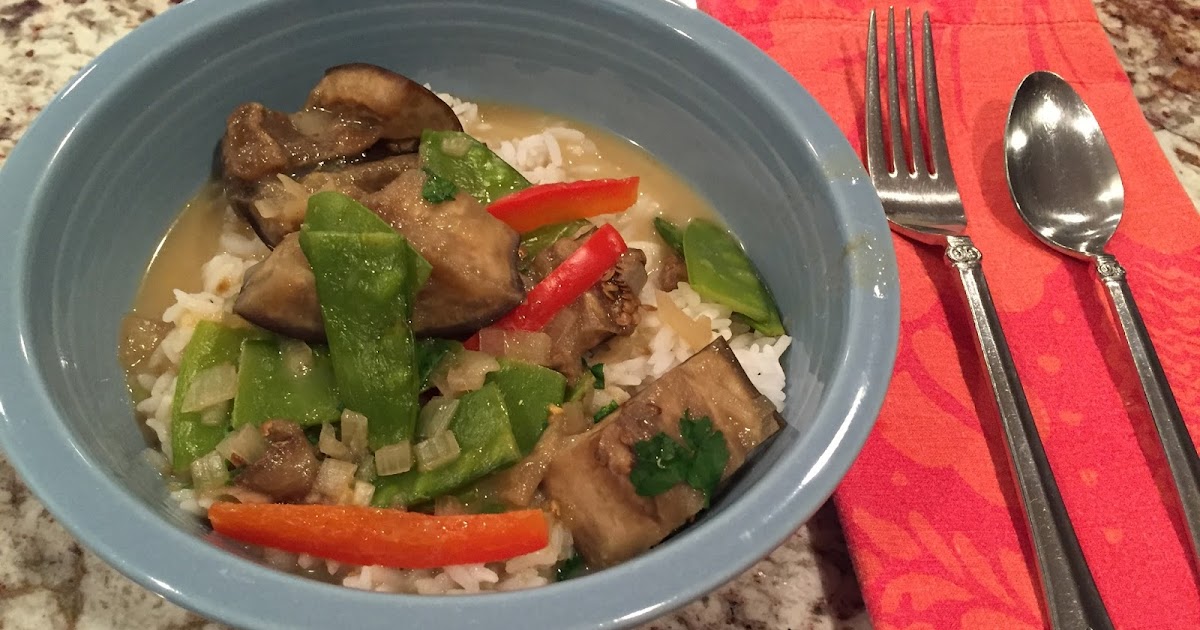 Hot Dinner Happy Home Slow Cooker Thai Curry Eggplant