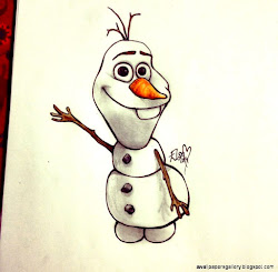 disney drawings olaf drawing cartoon cartoons coloring animated pages