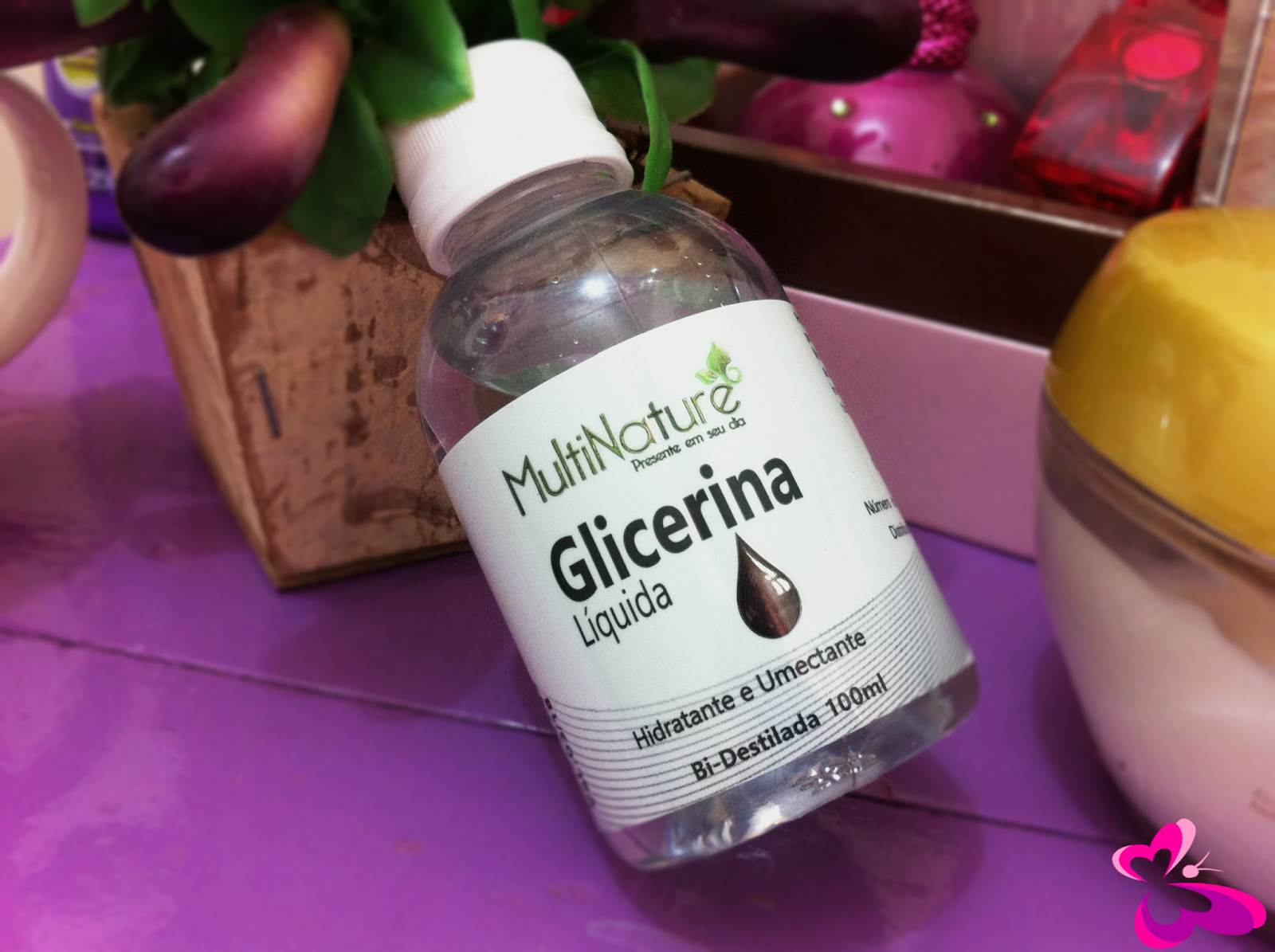Para glicerina pelo liquida