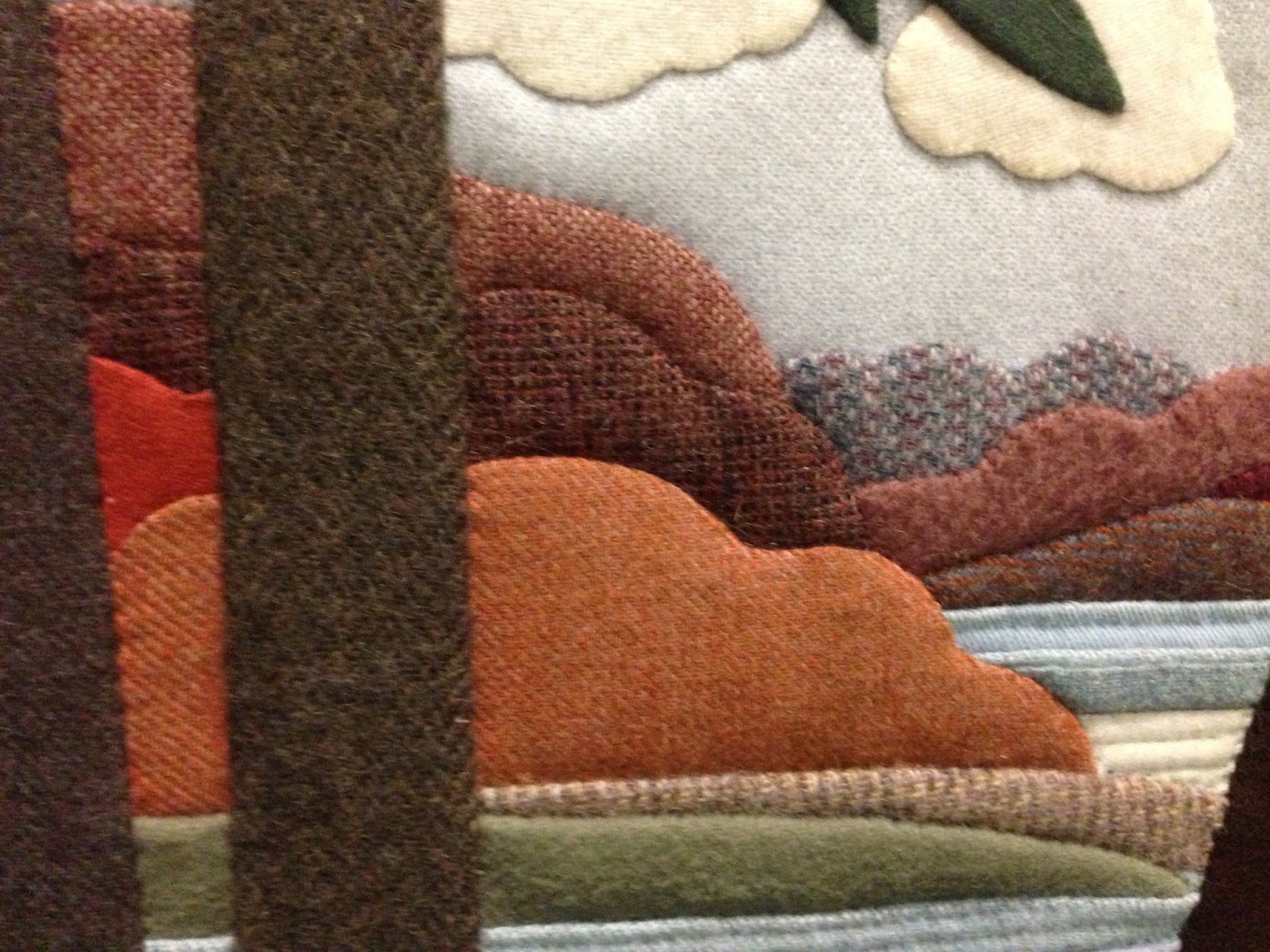 Quilted Fabric Art Jo Diggs