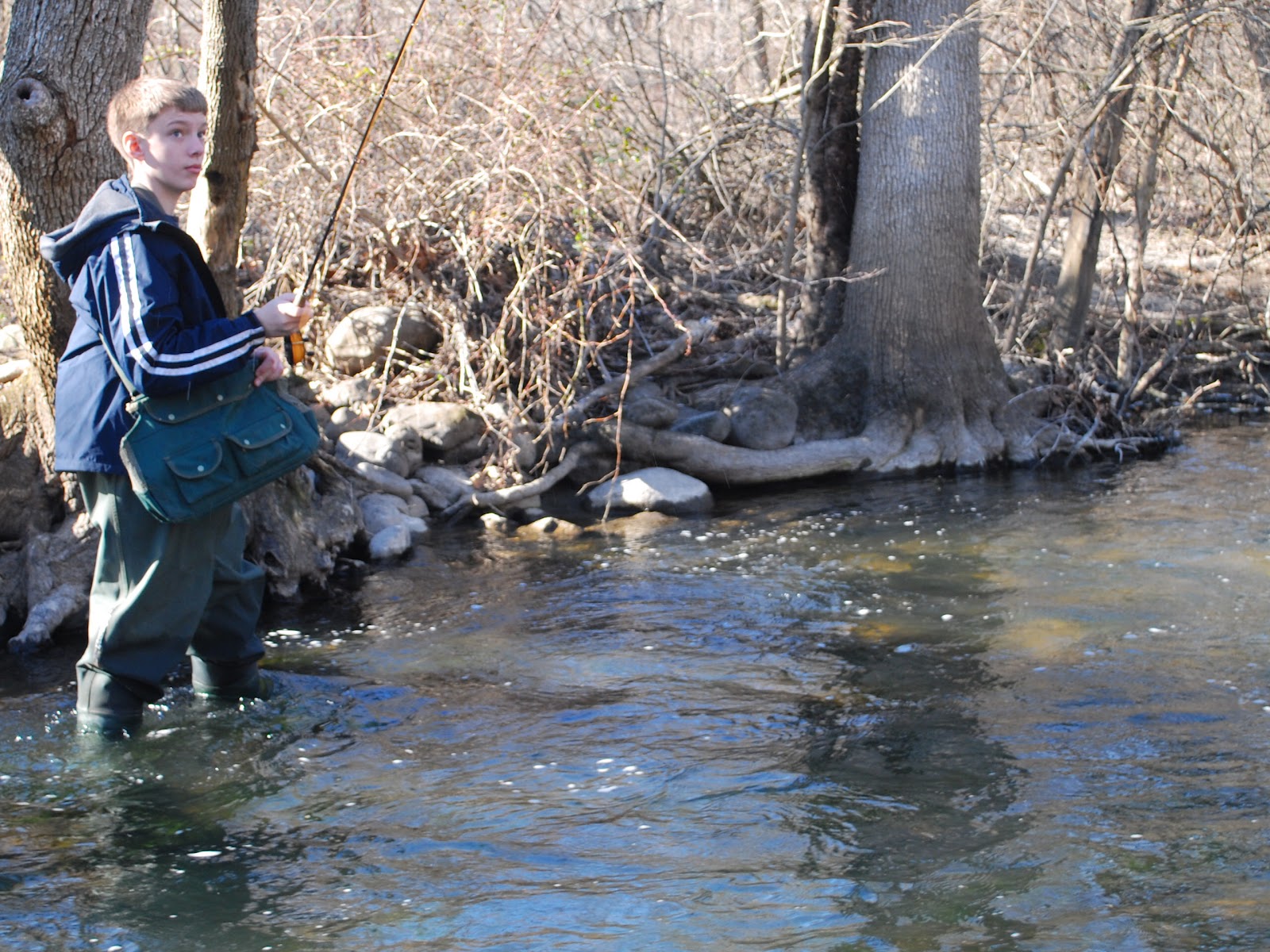 Litton's Fishing Lines Fly Fishing New Jersey Trout Before the Bell