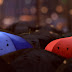 Poster del cortometraje animado "The Blue Umbrella"
