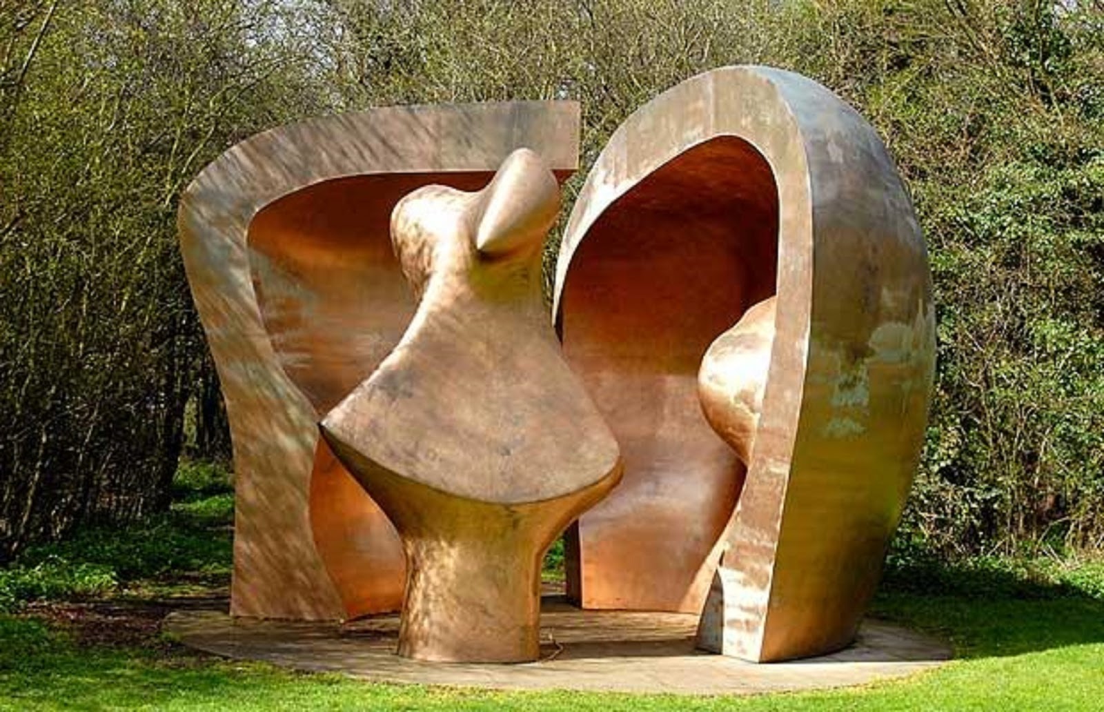 Sculptor Henry Moore