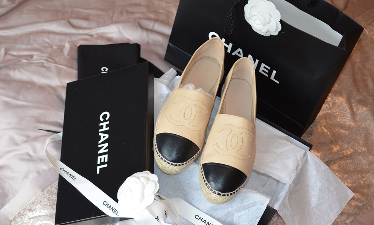 Personal notes: Authentic Chanel Espadrilles VS Fake
