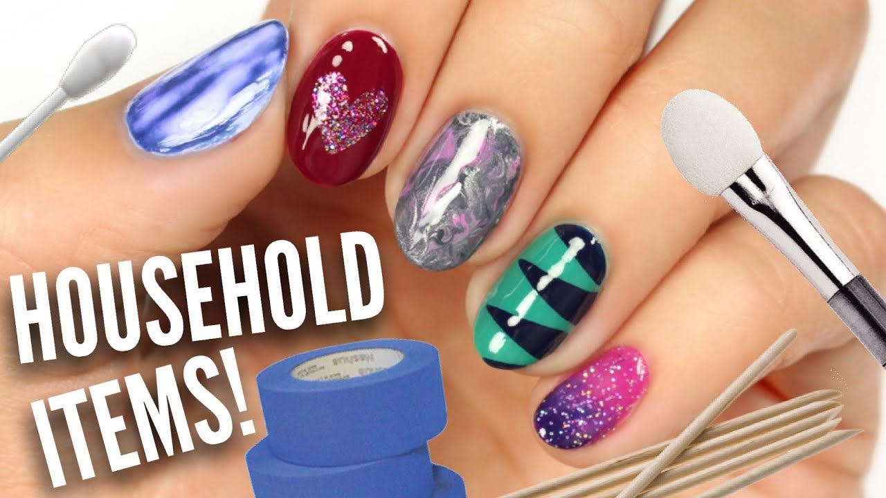 4. 10 Easy Nail Art Designs Using Household Items - wide 4