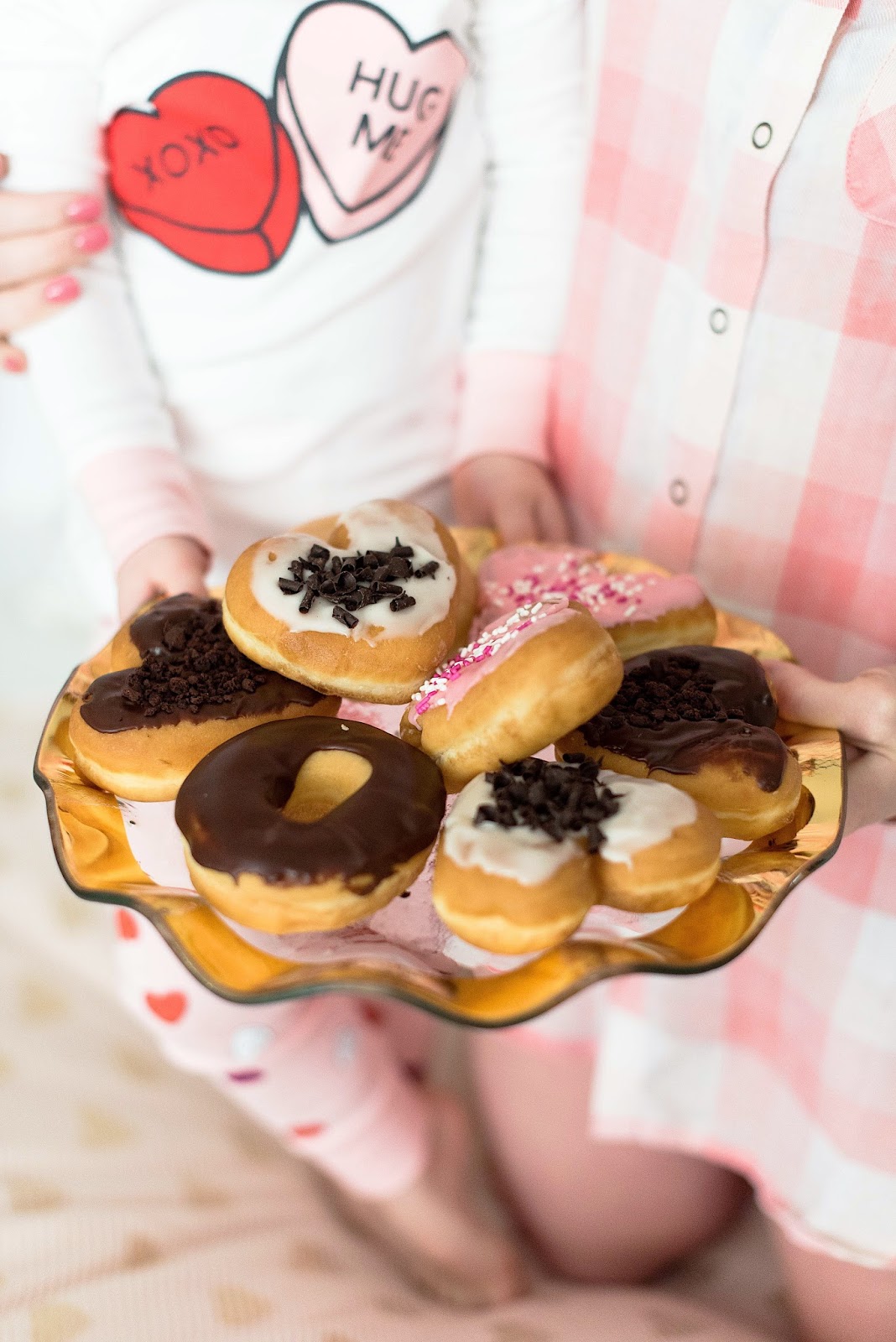 Dunkin Donuts Valentine Donuts - Click through to see more on Something Delightful Blog