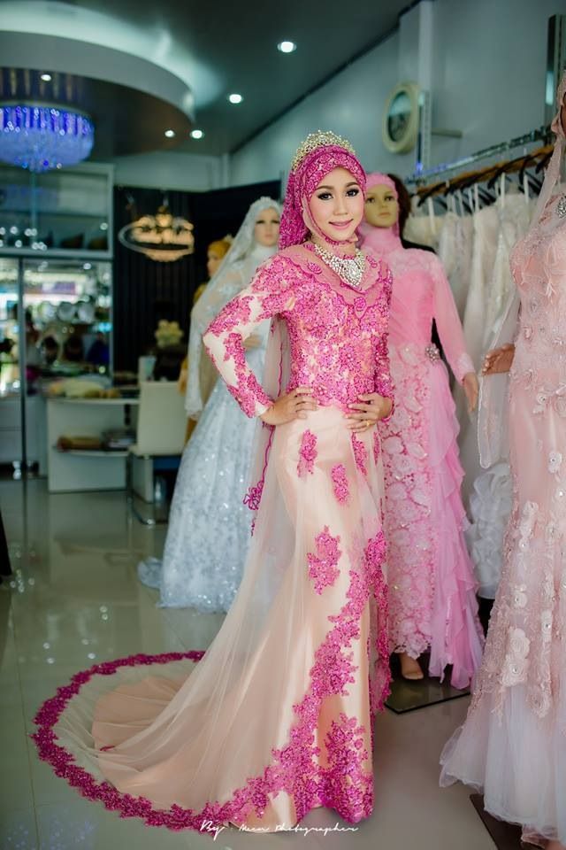 Model Baju Pengantin Muslim Terbaru 2019