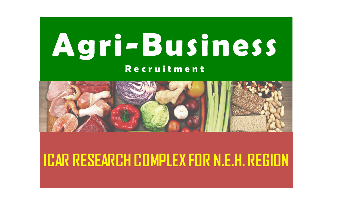 MBA Agri Business Management Job in Meghalaya Agriculture & Allied