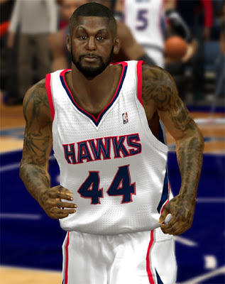 NBA 2K13 Ivan Johnson Cyberface Patch