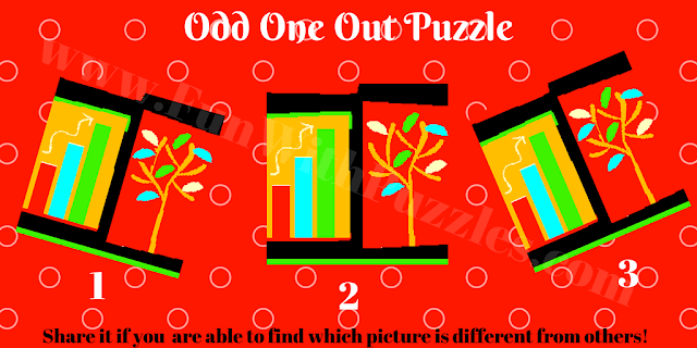 Spot the Odd One Out: Challenging Picture Brain Teaser-5