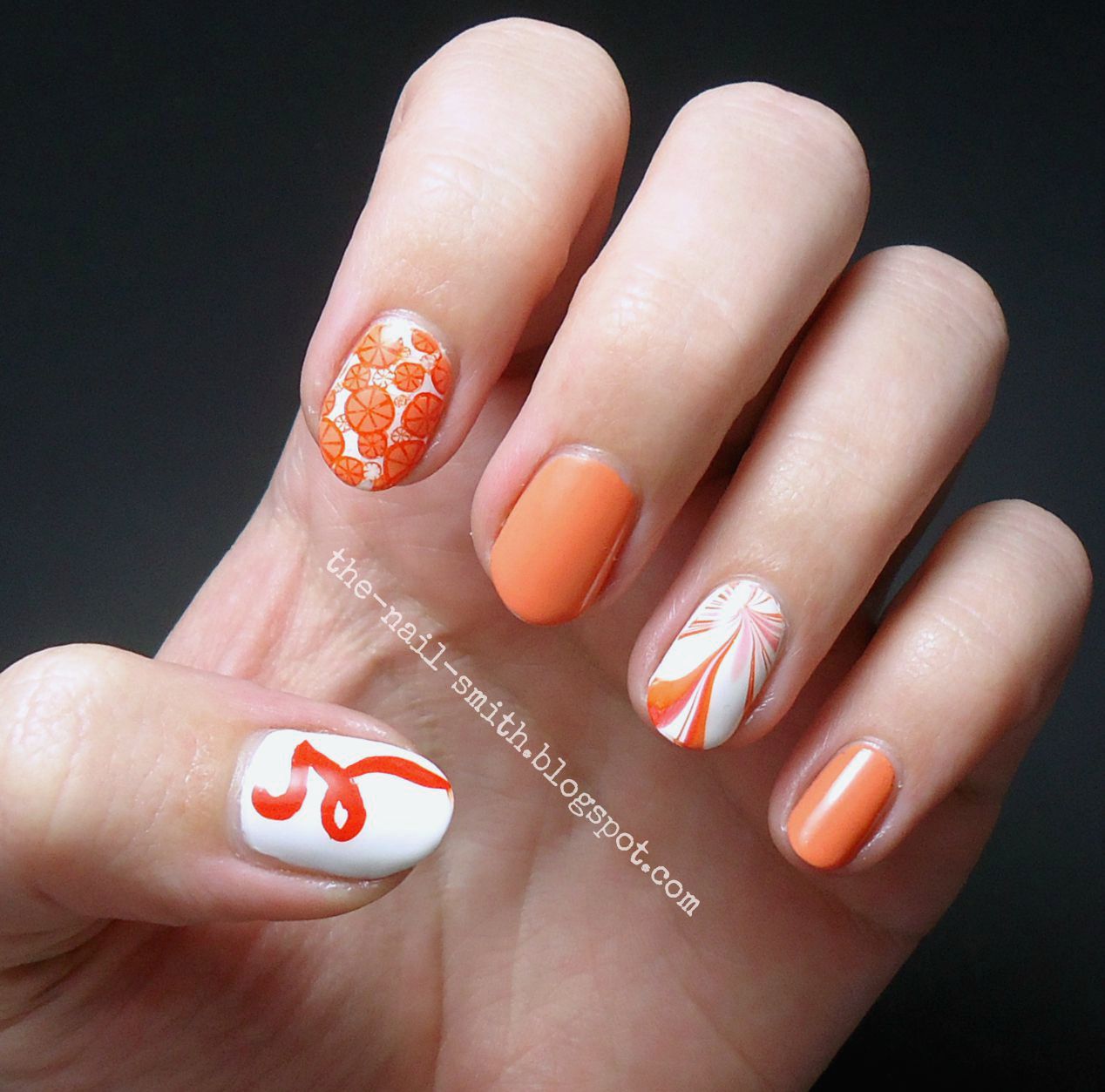 The Nail Smith: Summertime is Creamsicle Time!