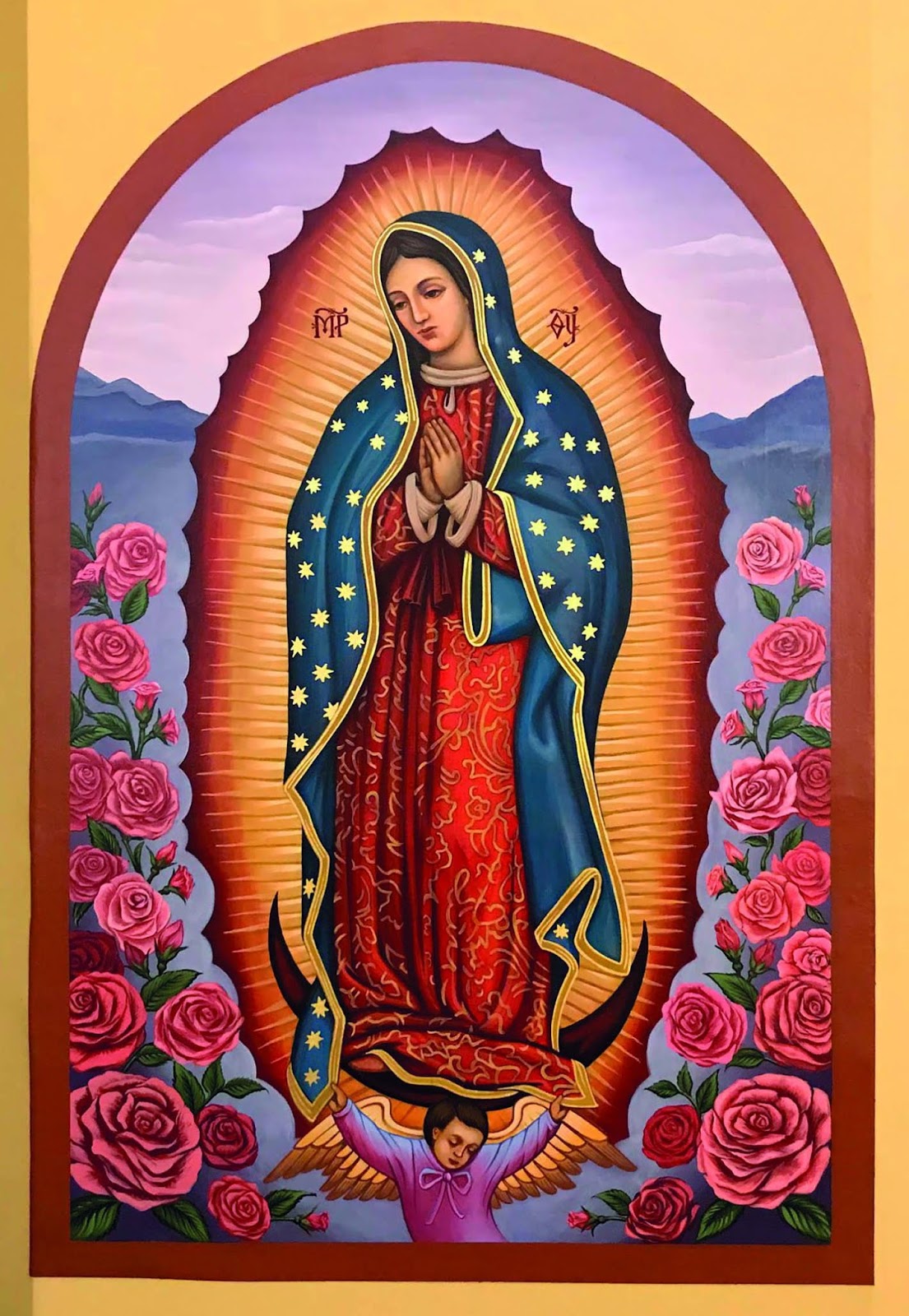 New Liturgical Movement: Our Lady of Guadalupe in the Byzantine Rite