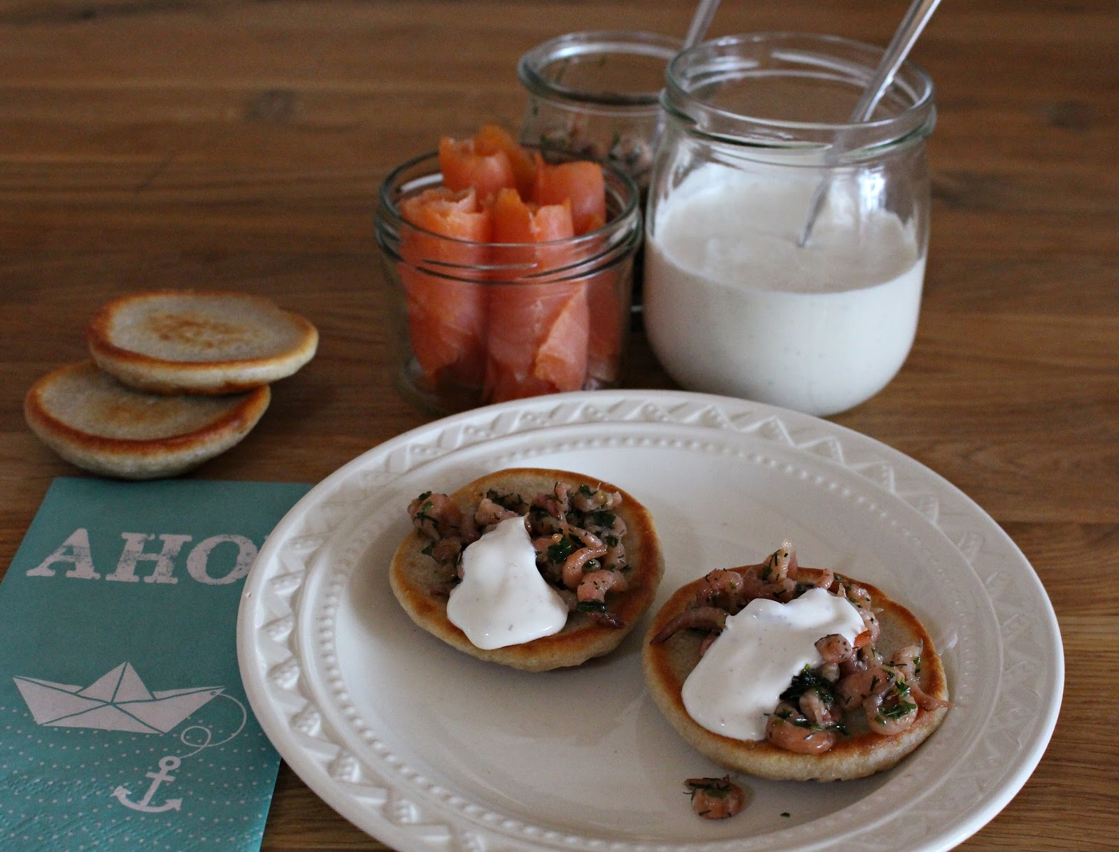 Svenja&amp;#39;s Koch- und Backblog: Frühstück auf Russisch: Buchweizen-Blinis ...