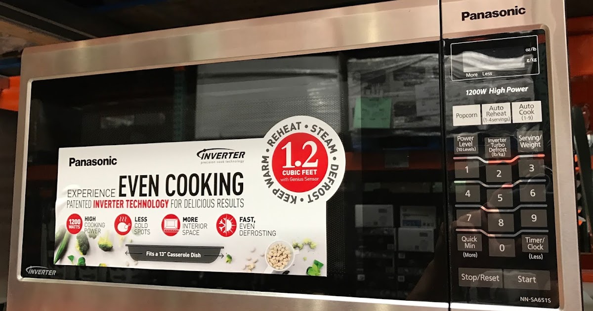 Panasonic Stainless Steel Microwave Oven (NN-SA651S) | Costco Weekender