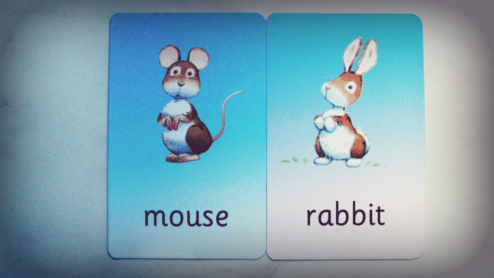 Chez Maximka Learning words with Usborne First Words Flash Cards