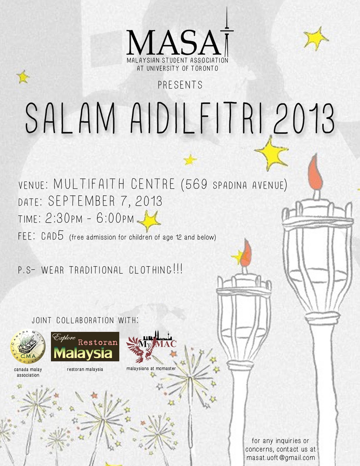 Invitation for Eid-ul-Fitr Celebration  MASAT