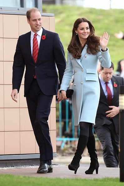 Duchess of Cambridge and Prince William, Duke of Cambridge visit Pembroke Refinery