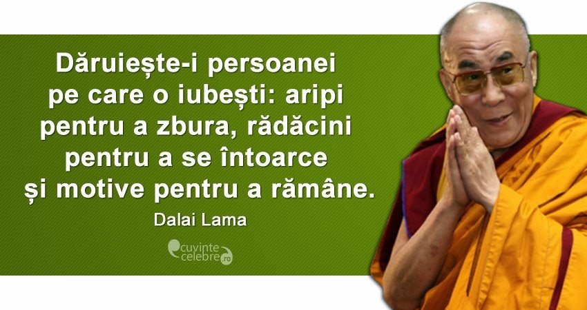NOI, DOAR NOI ŞI O IUBIRE Citate DALAI LAMA NOI, DOAR NOI ŞI O IUBIRE Citate DALAI LAMA