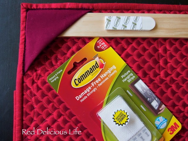 How to Hang a Quilt with Command Strips